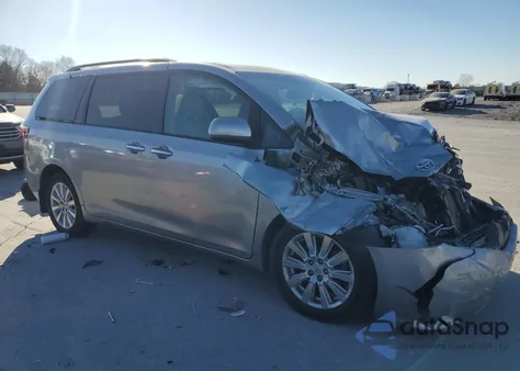 2017 Toyota Sienna Xle из США, поврежденный, VIN 5TDDZ3DC9HS154986